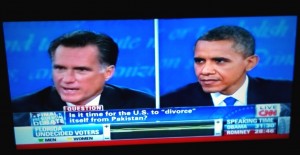 Obama och Romney